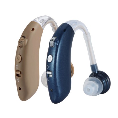 Digital Hearing Aid Severe Loss Rechargeable Invisible BTE Ear Aids High-Power